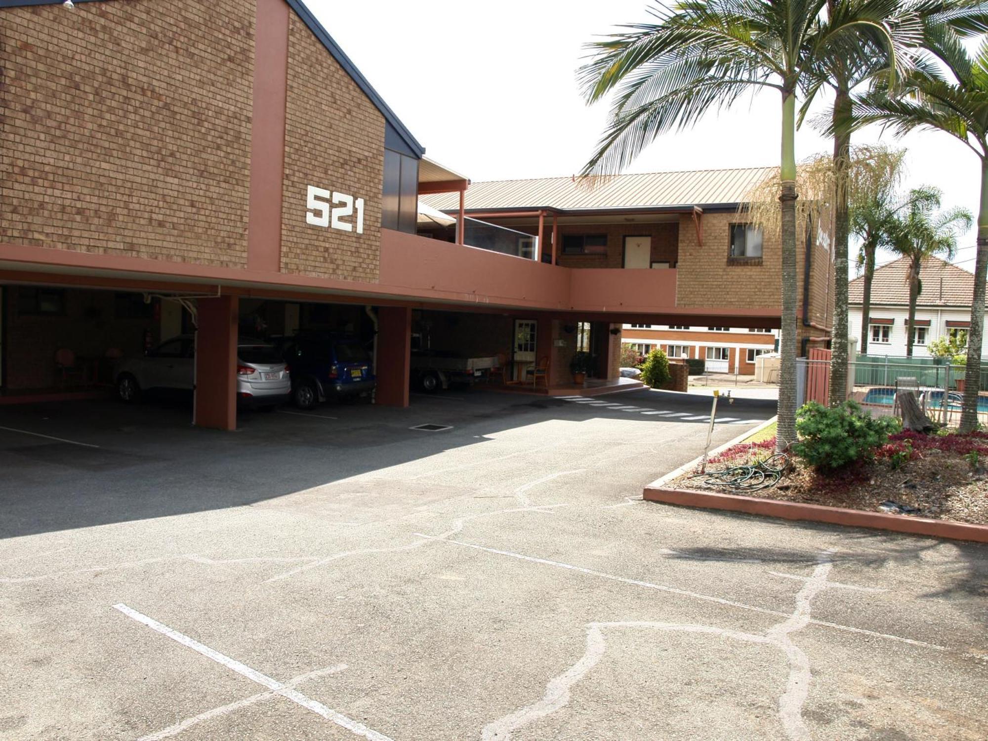 Lancaster Court Motel Brisbane Buitenkant foto