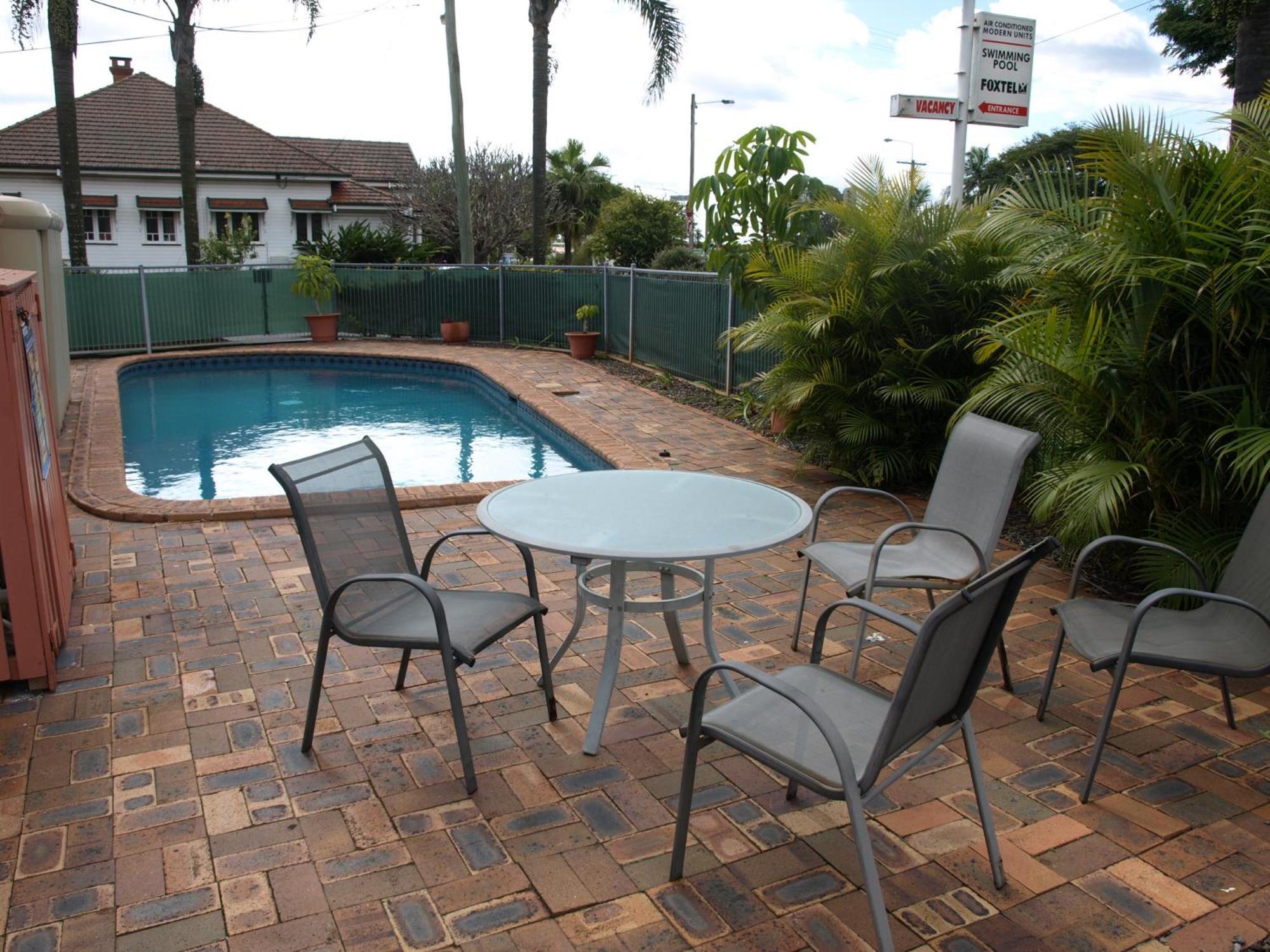 Lancaster Court Motel Brisbane Buitenkant foto